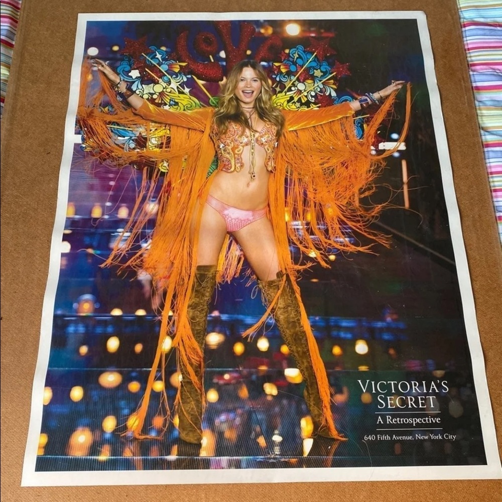 VS VICTORIA SECRET NYC POSTER RARE**